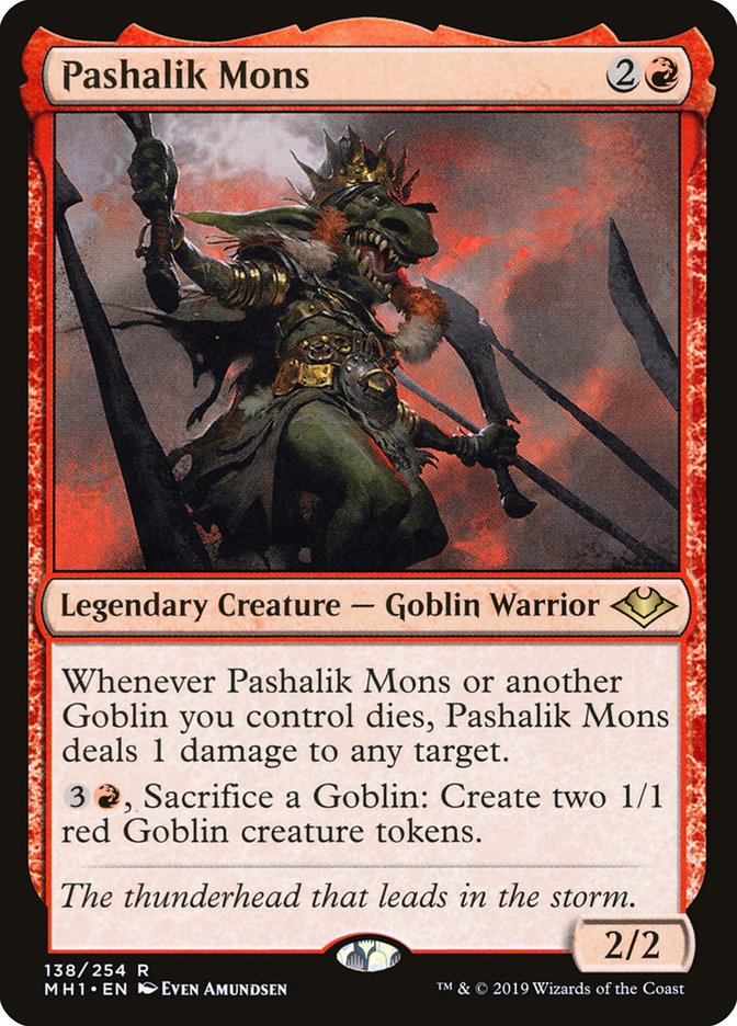 Pashalik Mons [Modern Horizons] | Gear Gaming Fayetteville