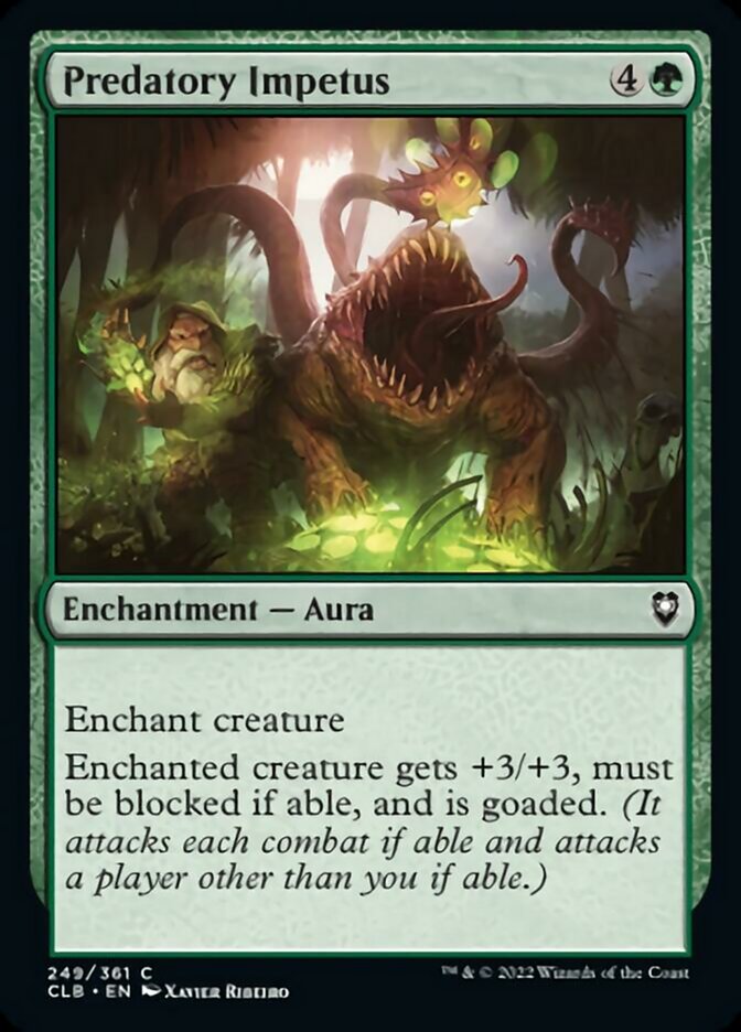 Predatory Impetus [Commander Legends: Battle for Baldur's Gate] | Gear Gaming Fayetteville