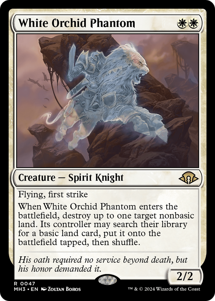 White Orchid Phantom [Modern Horizons 3] | Gear Gaming Fayetteville