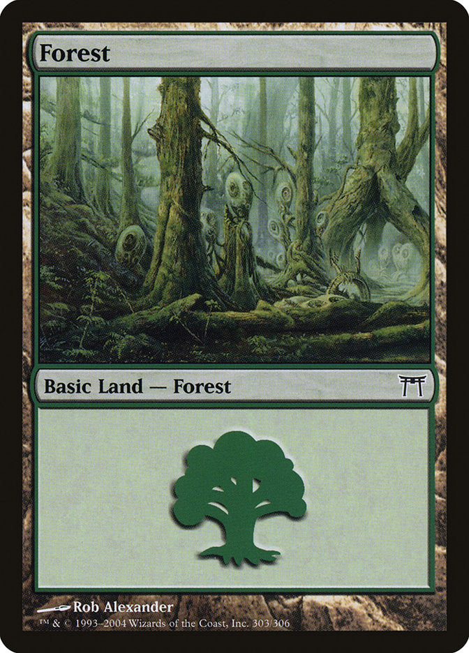 Forest (303) [Champions of Kamigawa] | Gear Gaming Fayetteville