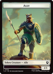 Ally (0005) // Clue (0018) Double-Sided Token [Avatar: The Last Airbender Tokens] | Gear Gaming Fayetteville