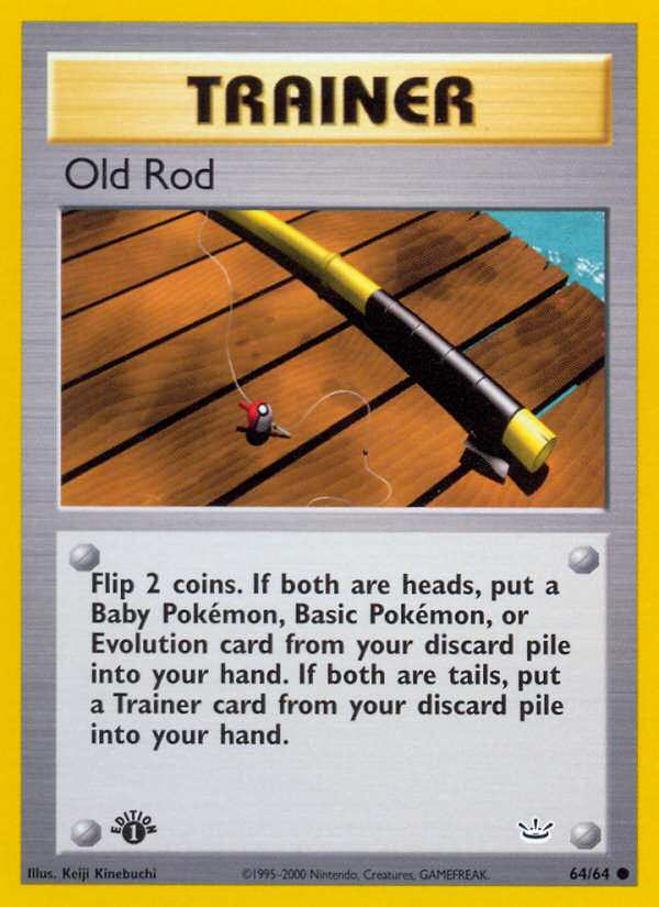 Old Rod (64/64) [Neo Revelation 1st Edition] | Gear Gaming Fayetteville