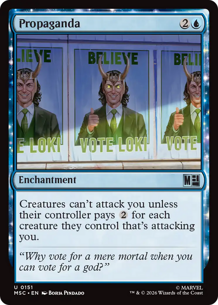 Propaganda (Surge Foil) [Marvel Super Heroes Commander] | Gear Gaming Fayetteville