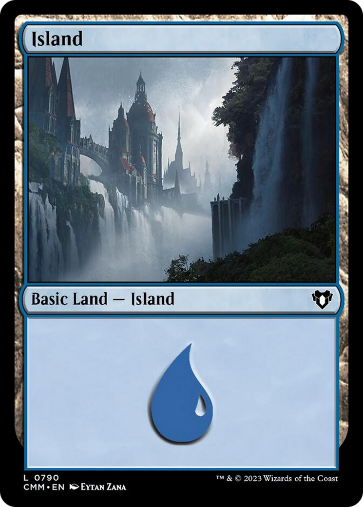 Island (790) [Commander Masters] | Gear Gaming Fayetteville