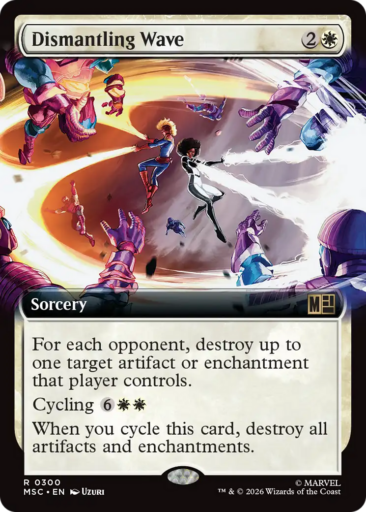 Dismantling Wave (Extended Art) [Marvel Super Heroes Commander] | Gear Gaming Fayetteville