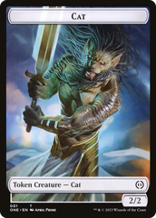 Cat Token [Phyrexia: All Will Be One Tokens] | Gear Gaming Fayetteville