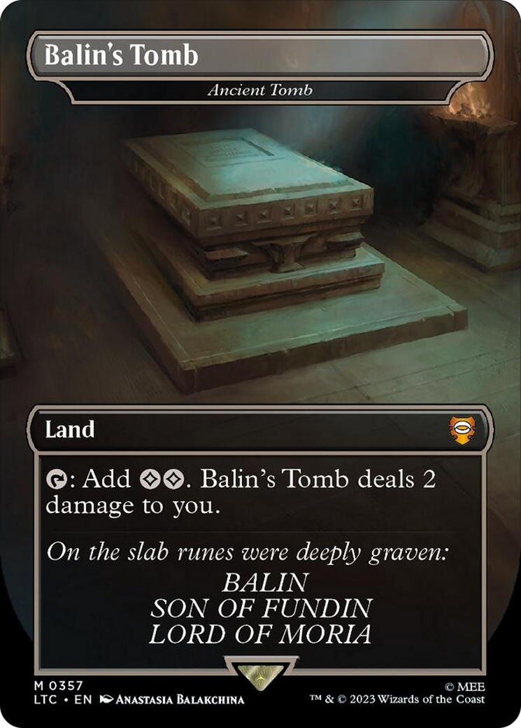 Balin's Tomb - Ancient Tomb [The Lord of the Rings: Tales of Middle-Earth Commander] | Gear Gaming Fayetteville