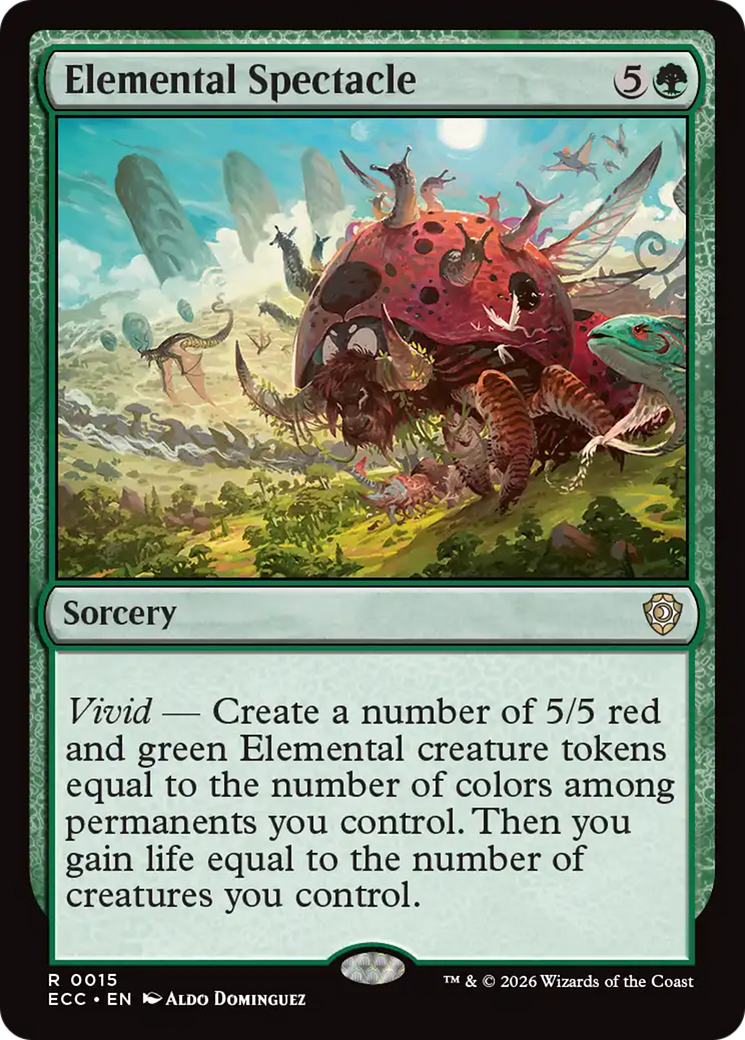 Elemental Spectacle [Lorwyn Eclipsed Commander] | Gear Gaming Fayetteville