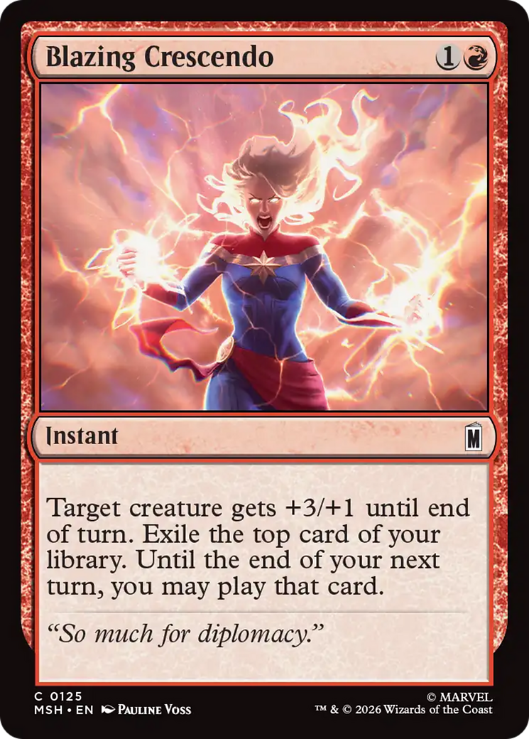 Blazing Crescendo [Marvel Super Heroes] | Gear Gaming Fayetteville