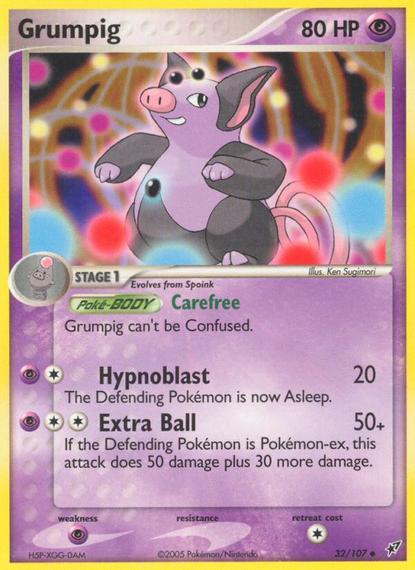Grumpig (32/107) [EX: Deoxys] | Gear Gaming Fayetteville