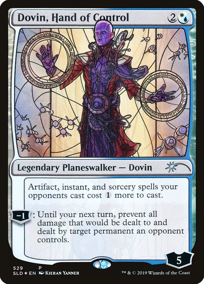 Dovin, Hand of Control (Stained Glass) [Secret Lair Drop Promos] | Gear Gaming Fayetteville