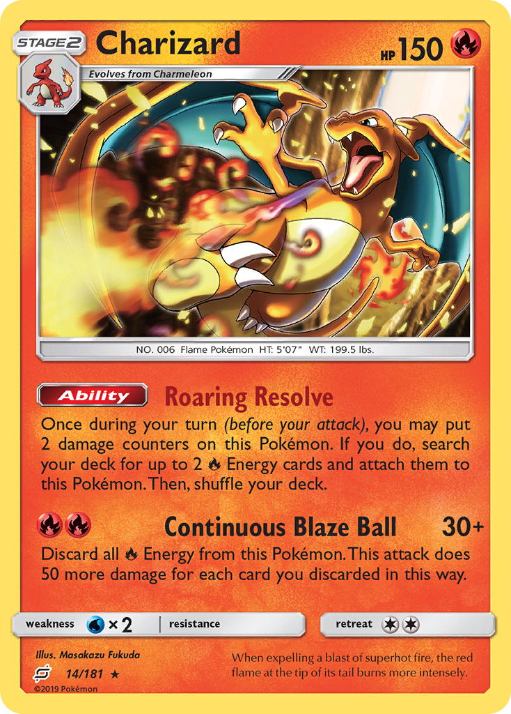 Charizard (14/181) [Sun & Moon: Team Up] | Gear Gaming Fayetteville