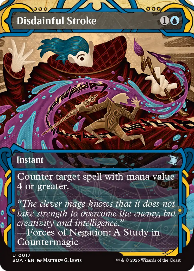 Disdainful Stroke [Secrets of Strixhaven: Mystical Archive] | Gear Gaming Fayetteville