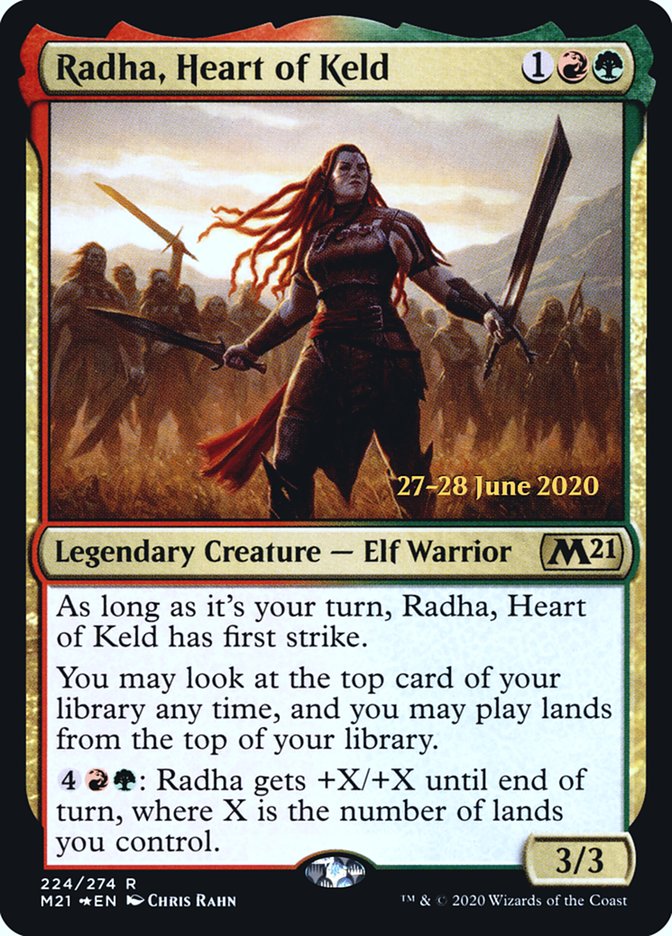 Radha, Heart of Keld [Core Set 2021 Prerelease Promos] | Gear Gaming Fayetteville