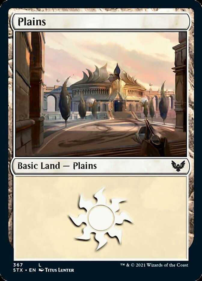 Plains (367) [Strixhaven: School of Mages] | Gear Gaming Fayetteville