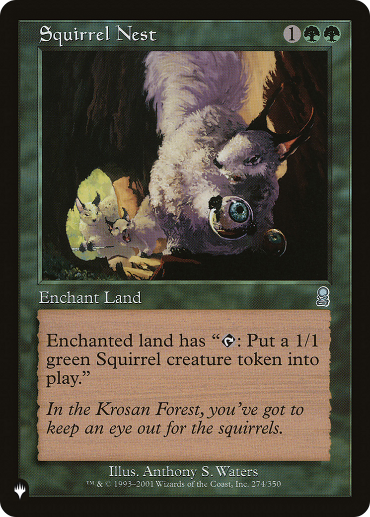 Squirrel Nest [The List Reprints] | Gear Gaming Fayetteville