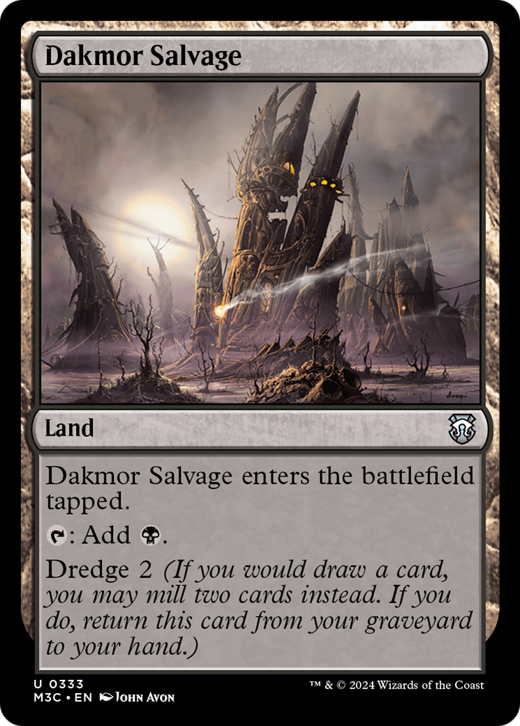 Dakmor Salvage (Ripple Foil) [Modern Horizons 3 Commander] | Gear Gaming Fayetteville