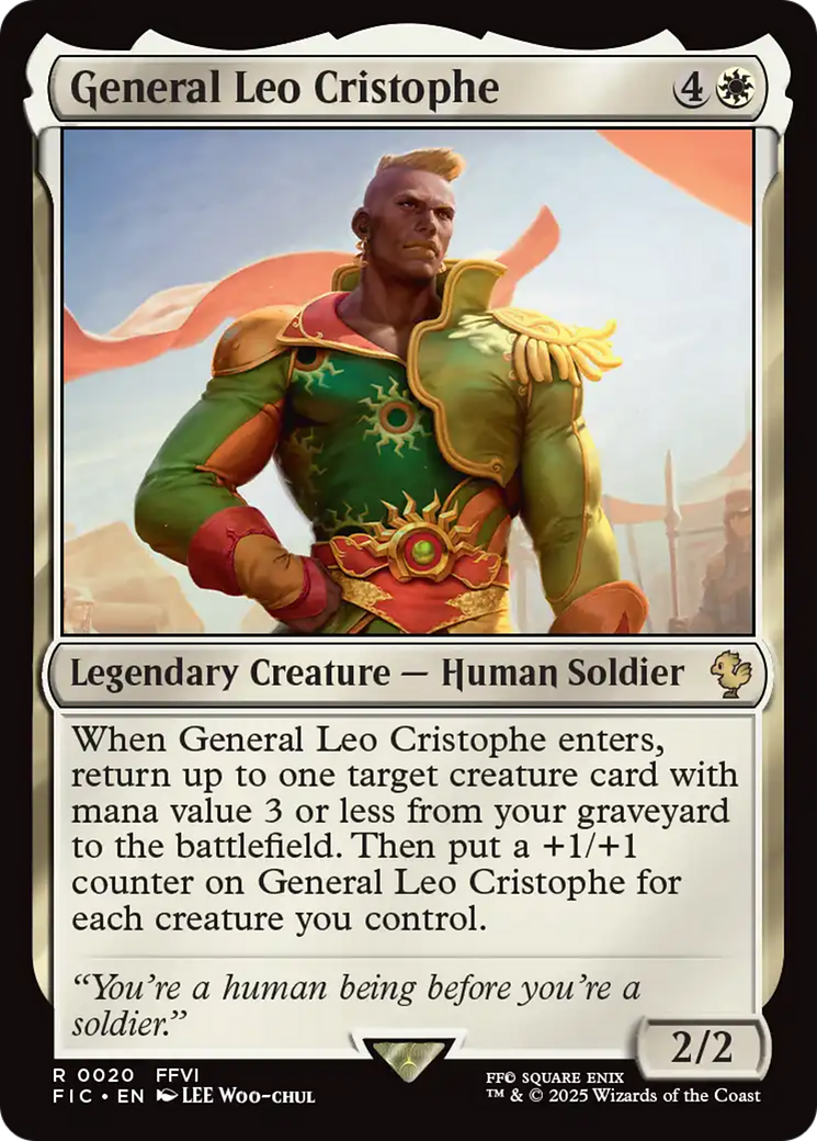 General Leo Cristophe [FINAL FANTASY Commander] | Gear Gaming Fayetteville