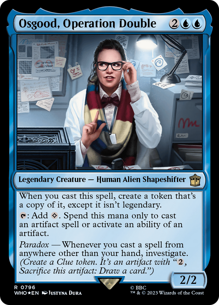 Osgood, Operation Double (Surge Foil) [Doctor Who] | Gear Gaming Fayetteville