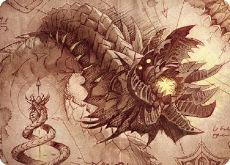 Wurmcoil Engine Art Card [The Brothers' War Art Series] | Gear Gaming Fayetteville