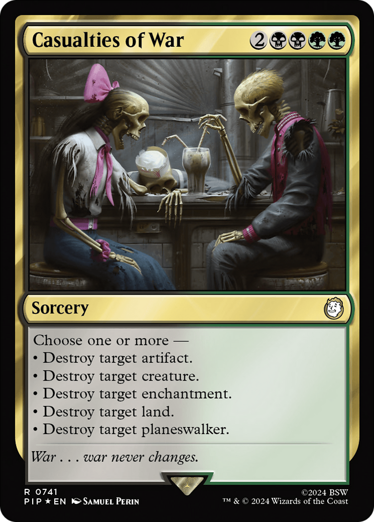 Casualties of War (Surge Foil) [Fallout] | Gear Gaming Fayetteville