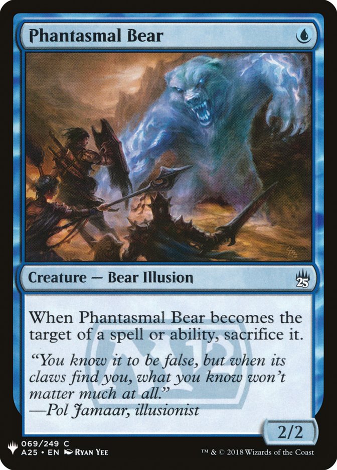 Phantasmal Bear [Mystery Booster] | Gear Gaming Fayetteville