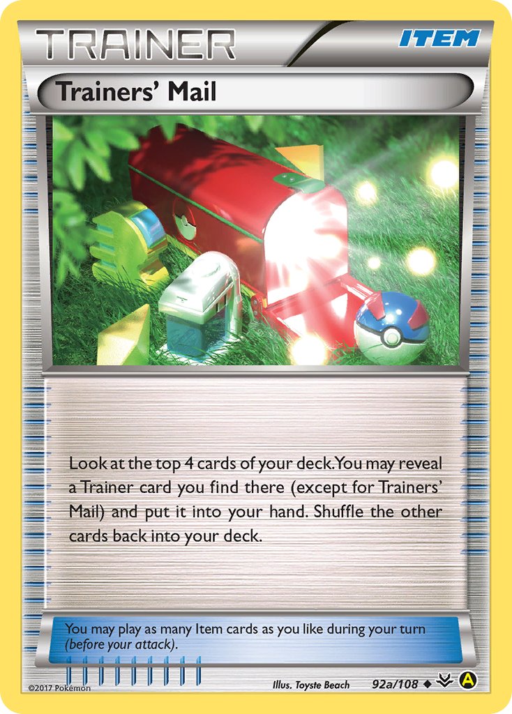 Trainers' Mail (92a/108) [Alternate Art Promos] | Gear Gaming Fayetteville