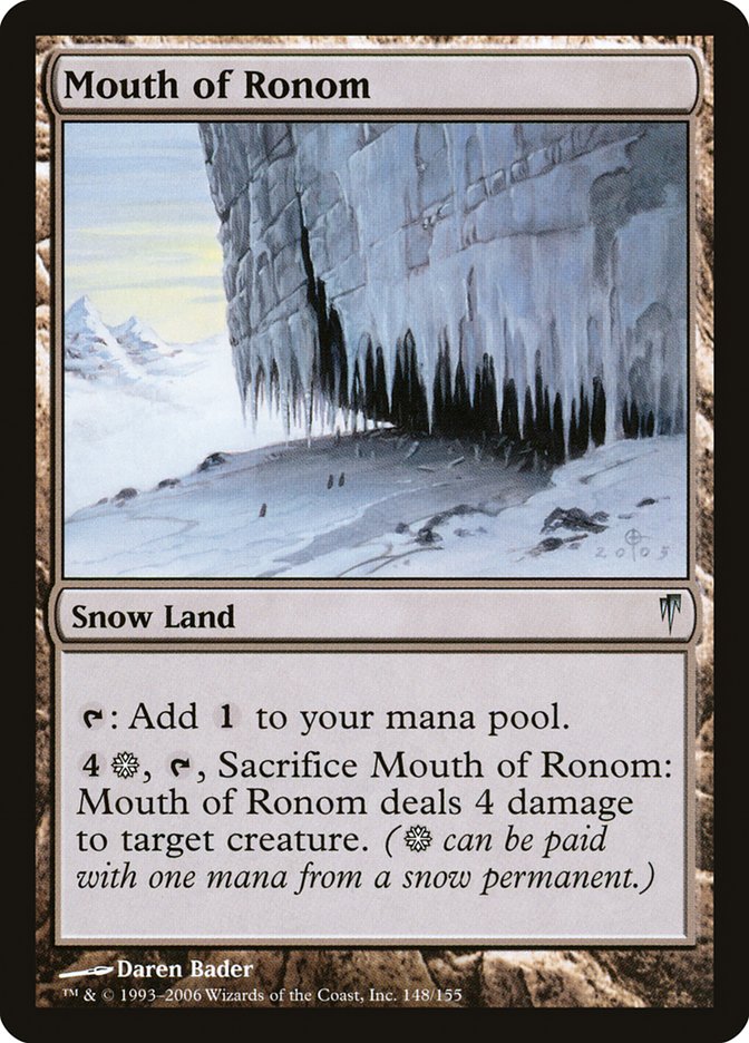 Mouth of Ronom [Coldsnap] | Gear Gaming Fayetteville