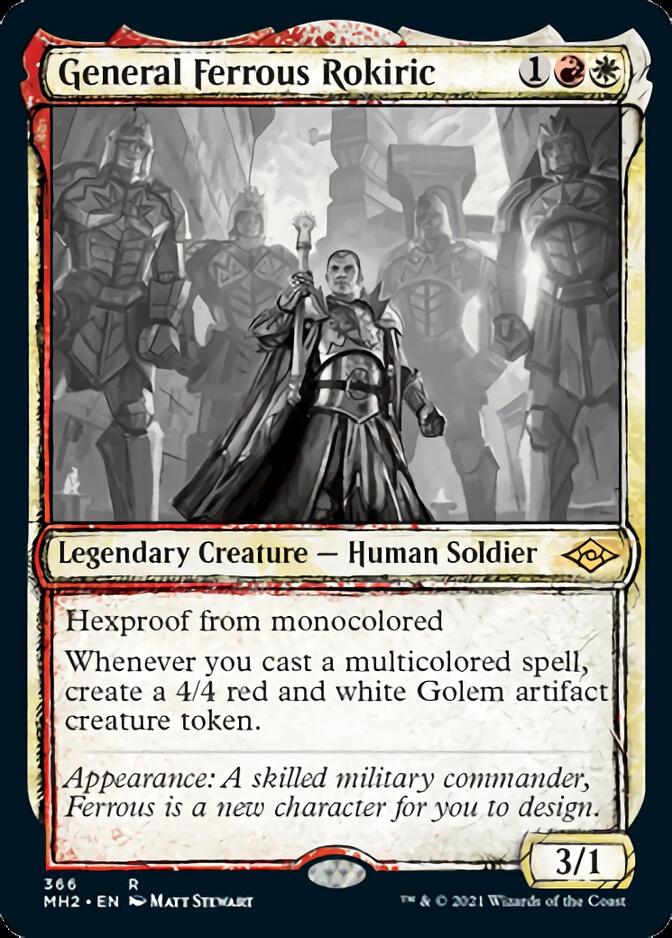 General Ferrous Rokiric (Sketch) [Modern Horizons 2] | Gear Gaming Fayetteville