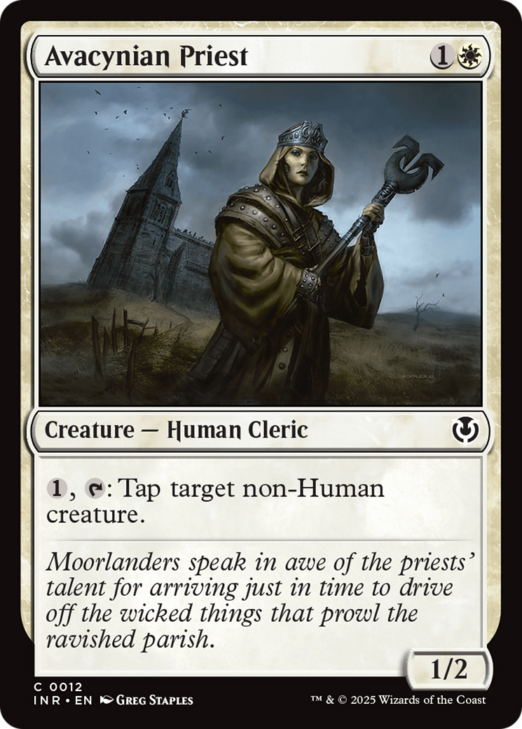 Avacynian Priest [Innistrad Remastered] | Gear Gaming Fayetteville