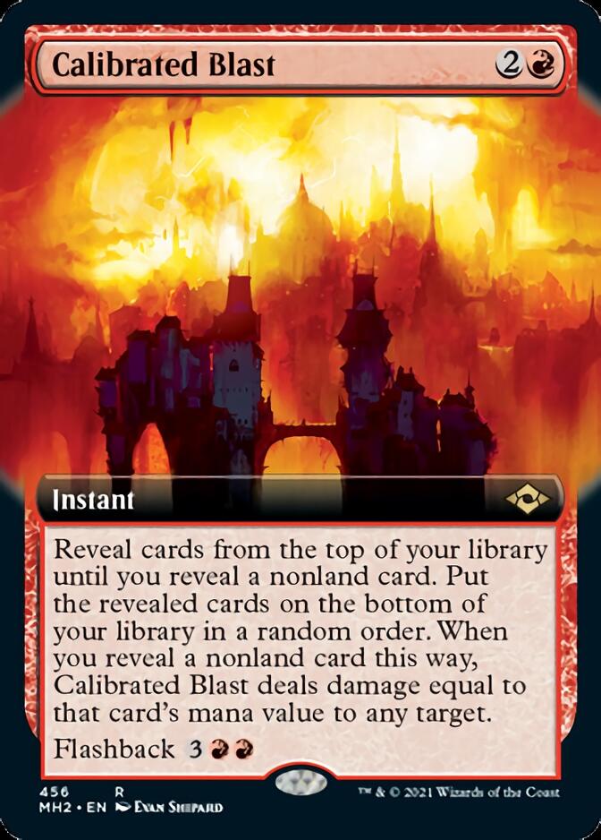 Calibrated Blast (Extended Art) [Modern Horizons 2] | Gear Gaming Fayetteville