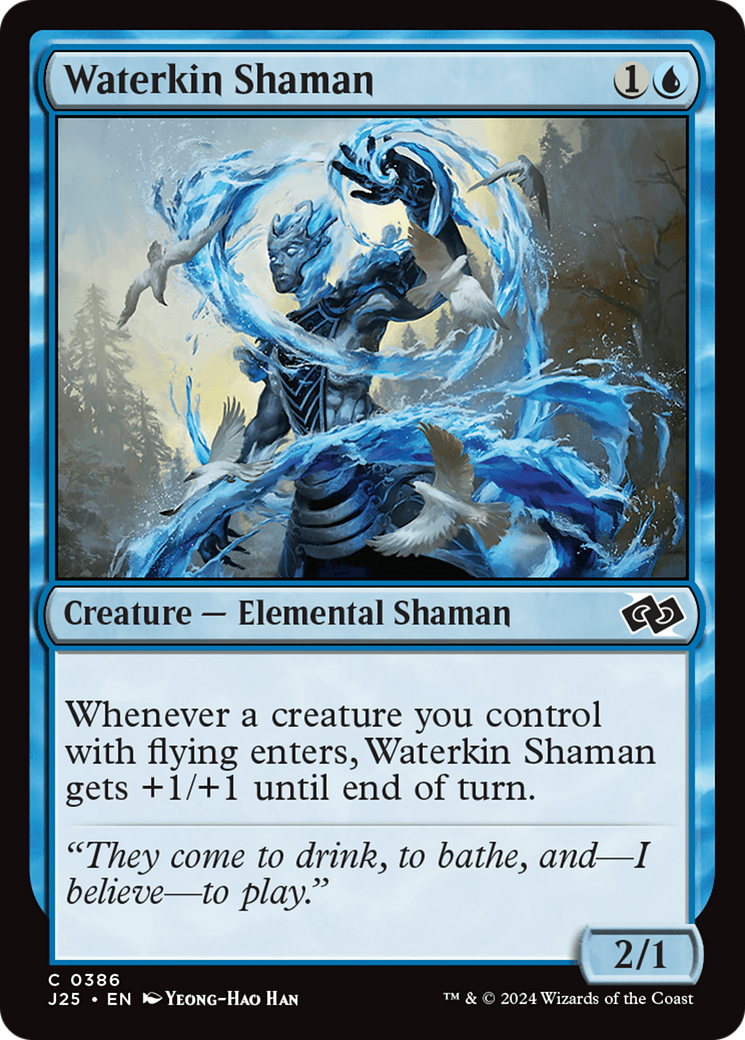 Waterkin Shaman [Foundations Jumpstart] | Gear Gaming Fayetteville