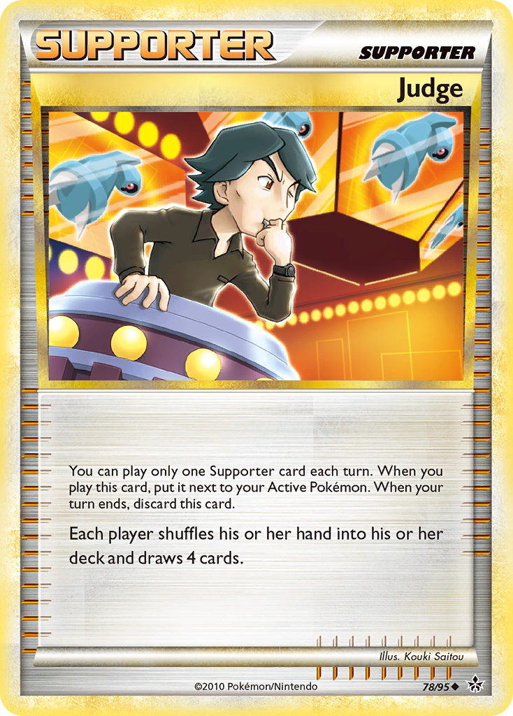 Judge (78/95) [HeartGold & SoulSilver: Unleashed] | Gear Gaming Fayetteville