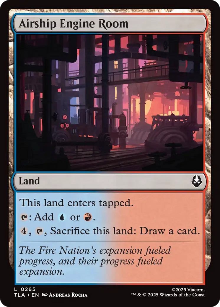 Airship Engine Room [Avatar: The Last Airbender] | Gear Gaming Fayetteville