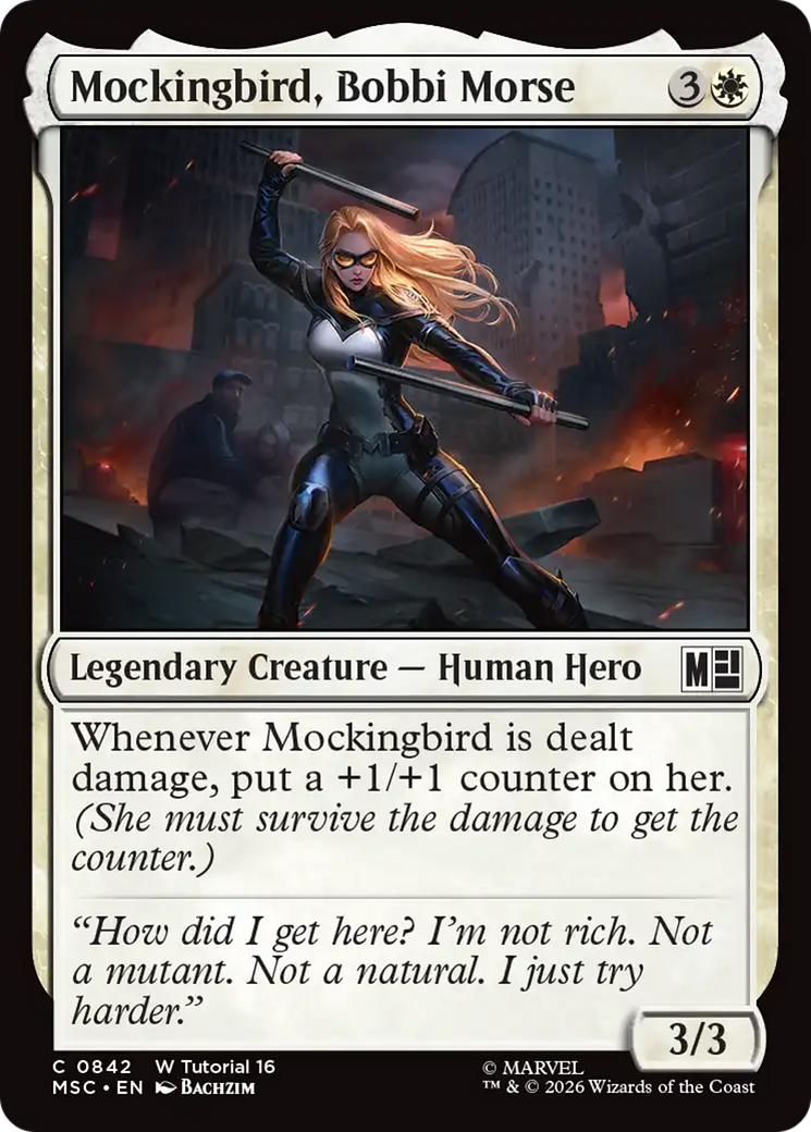 Mockingbird, Bobbi Morse (0842) [Marvel Super Heroes Commander] | Gear Gaming Fayetteville