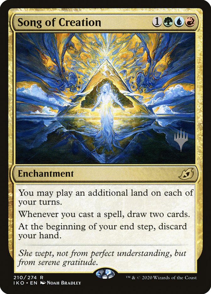 Song of Creation (Promo Pack) [Ikoria: Lair of Behemoths Promos] | Gear Gaming Fayetteville