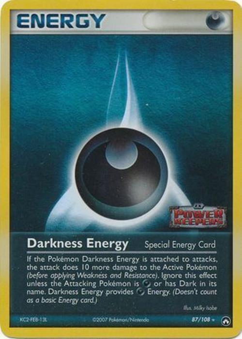 Darkness Energy (87/108) (Stamped) [EX: Power Keepers] | Gear Gaming Fayetteville