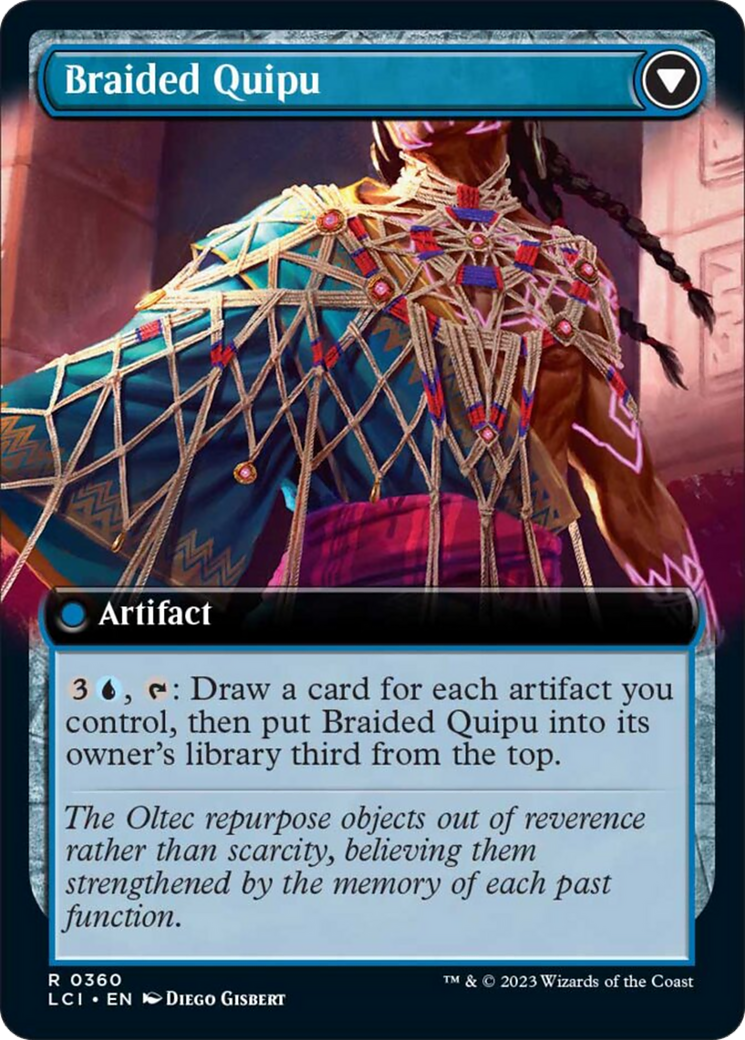 Braided Net // Braided Quipu (Extended Art) [The Lost Caverns of Ixalan] | Gear Gaming Fayetteville