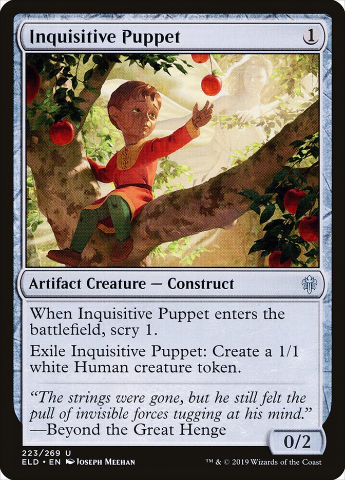 Inquisitive Puppet [Throne of Eldraine] | Gear Gaming Fayetteville