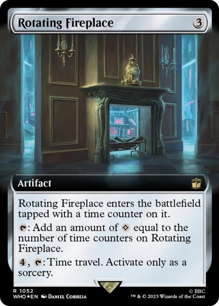 Rotating Fireplace (Extended Art) (Surge Foil) [Doctor Who] | Gear Gaming Fayetteville