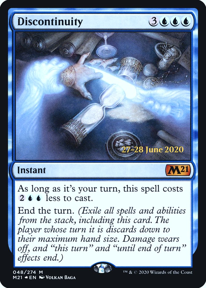Discontinuity [Core Set 2021 Prerelease Promos] | Gear Gaming Fayetteville