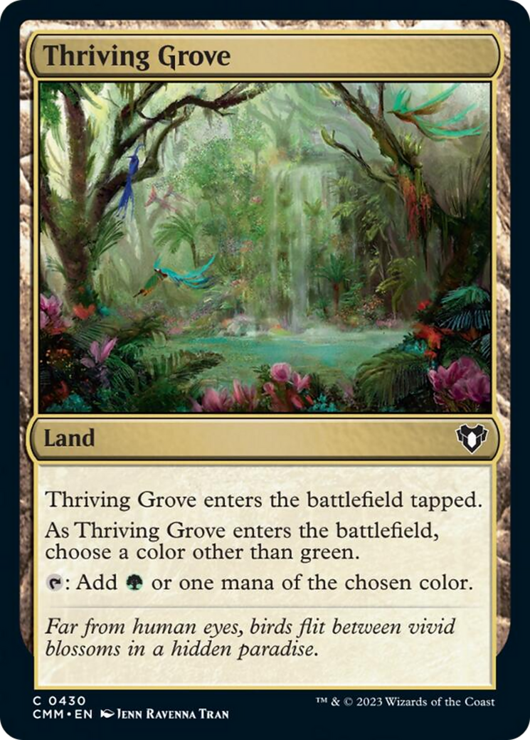 Thriving Grove [Commander Masters] | Gear Gaming Fayetteville