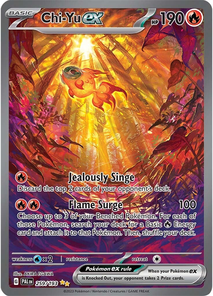 Chi-Yu ex (259/193) [Scarlet & Violet: Paldea Evolved] | Gear Gaming Fayetteville