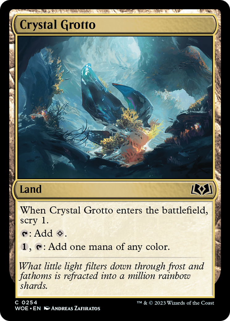 Crystal Grotto [Wilds of Eldraine] | Gear Gaming Fayetteville