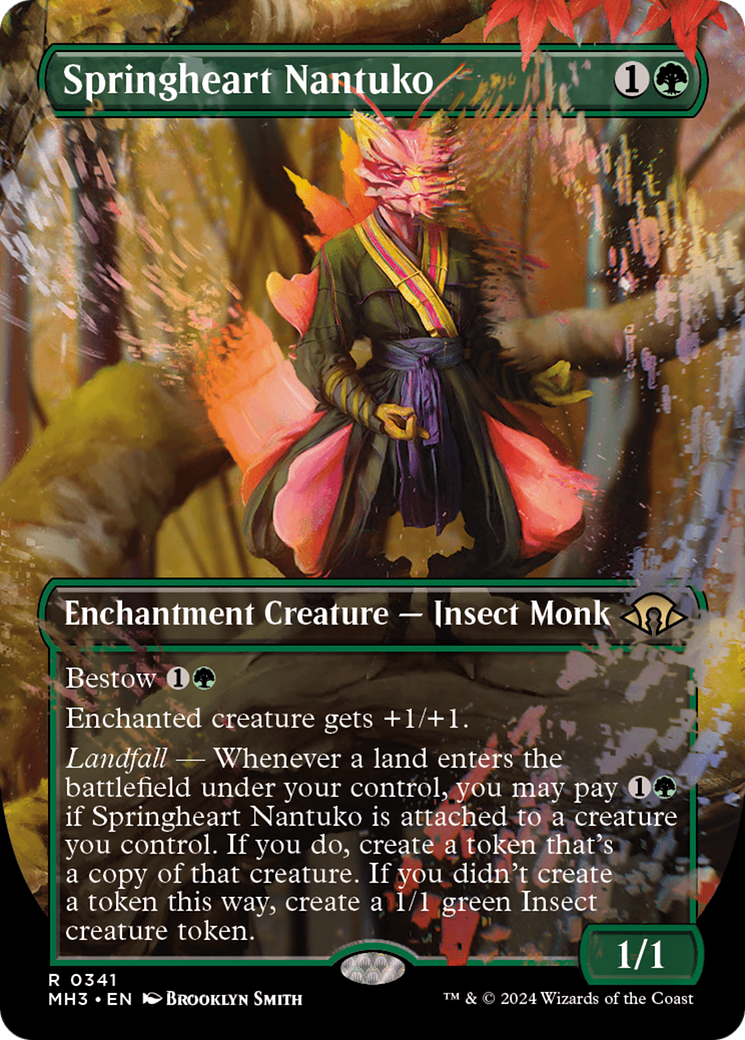 Springheart Nantuko (Borderless) [Modern Horizons 3] | Gear Gaming Fayetteville