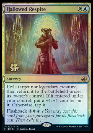 Hallowed Respite [Innistrad: Midnight Hunt Prerelease Promos] | Gear Gaming Fayetteville