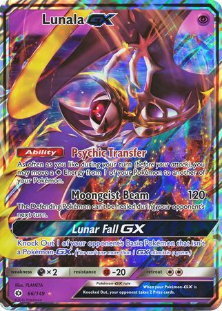 Lunala GX (66/149) (Jumbo Card) [Sun & Moon: Base Set] | Gear Gaming Fayetteville