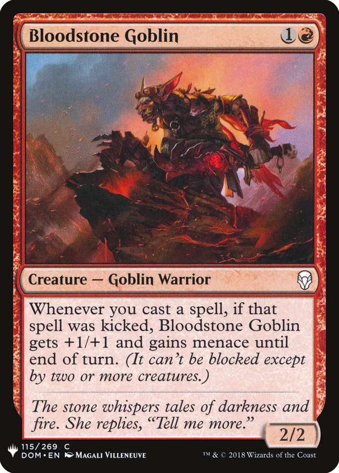 Bloodstone Goblin [Mystery Booster] | Gear Gaming Fayetteville