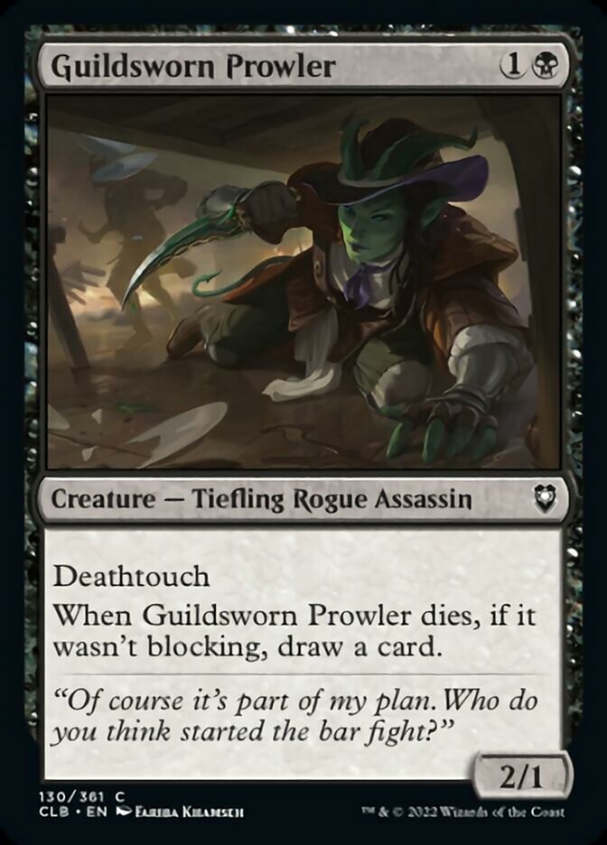 Guildsworn Prowler [Commander Legends: Battle for Baldur's Gate] | Gear Gaming Fayetteville