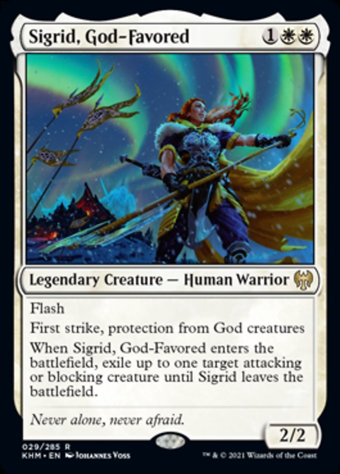 Sigrid, God-Favored [Kaldheim] | Gear Gaming Fayetteville